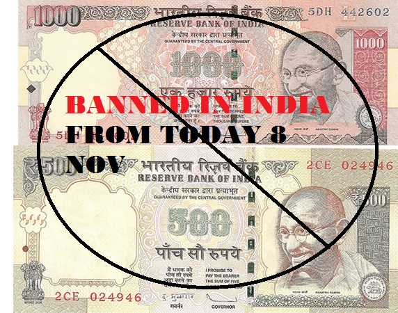Ban on Rs. 500 and Rs. 1000 Notes In India Essay, Speech, Advantages, Disadvantages, Guide to Exchange Old Notes